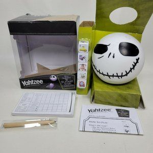 A Nightmare Before Christmas Jack Skellington Head Yahtzee Game Disney